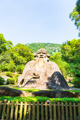 Statue of Laozi in Qingyuan Mountain, Quanzhou, Fujian