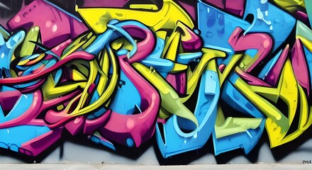 Naklejka premium Graffiti Art Design 185