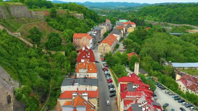 Fortress Street Lukasinskiego Klodzko Twierdza Aerial View Poland