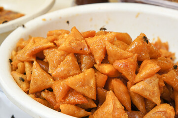 モロッコの甘いおやつブリワット