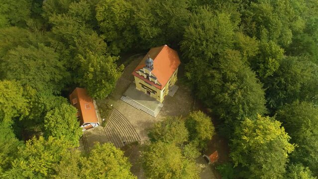 Three Crosses Church Wejherowo Kosciol Trzech Krzyzy Aerial View Poland