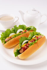 ホットドッグ洋食