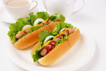 ホットドッグ洋食