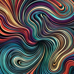 Fototapeta na wymiar Dynamic Swirl Abstract Background Pattern