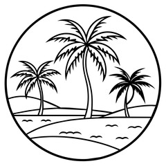          Summer vibes vector illustration.
