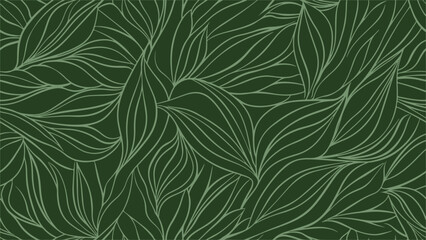 leaf pattern Seamless Elegant abstract background