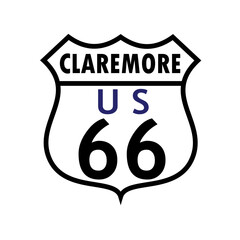 Claremore Route 66 Sign