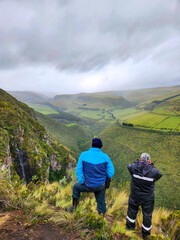 Naklejka premium Ecuador tropical country landscape photography