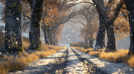 autumn in the forest