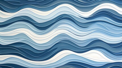 Fototapeta premium simplified water pattern