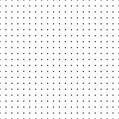 Black dots in square order. Seamless pattern. Abstract geometric background.