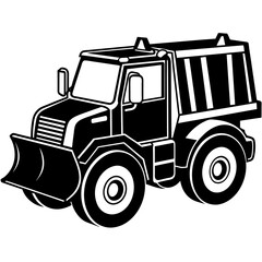 bulldozer ready vector illustration mascot,bulldozer silhouette,vector,icon,svg,characters,Holiday t shirt,black bulldozer drawn trendy logo Vector illustration,bulldozer on a white background,eps,png