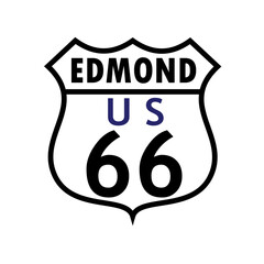 Edmond Route 66 Sign