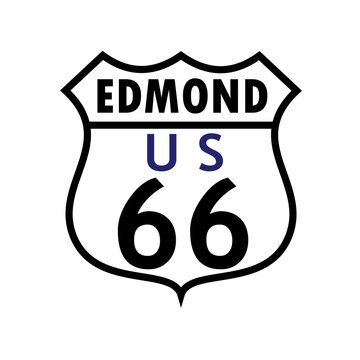 Edmond Route 66 Sign