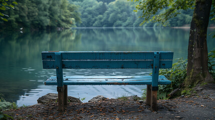 Obraz premium 公園のベンチ