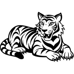 head of lion mascot,lion silhouette,vector,icon,svg,characters,Holiday t shirt,black tiger drawn trendy logo Vector illustration,tiger on a white background,eps,png