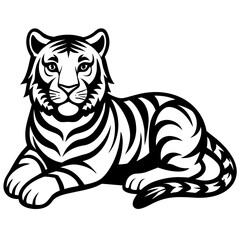 head of lion mascot,lion silhouette,vector,icon,svg,characters,Holiday t shirt,black tiger drawn trendy logo Vector illustration,tiger on a white background,eps,png