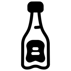 sauce vector icon. food and beverage icon solid line style. perfect use for logo, presentation, application, website, and more. icon design solid line style