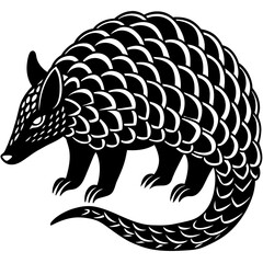 pangolin vector illustration mascot,pangolin silhouette,vector,icon,svg,characters,Holiday t shirt,black pangolin drawn trendy logo Vector illustration,pangolin on a white background,eps,png