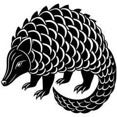 pangolin vector illustration mascot,pangolin silhouette,vector,icon,svg,characters,Holiday t shirt,black pangolin drawn trendy logo Vector illustration,pangolin on a white background,eps,png