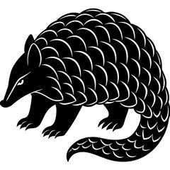 pangolin vector illustration mascot,pangolin silhouette,vector,icon,svg,characters,Holiday t shirt,black pangolin drawn trendy logo Vector illustration,pangolin on a white background,eps,png