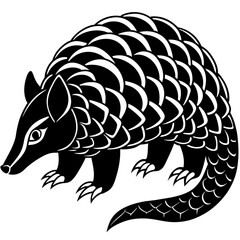 pangolin vector illustration mascot,pangolin silhouette,vector,icon,svg,characters,Holiday t shirt,black pangolin drawn trendy logo Vector illustration,pangolin on a white background,eps,png