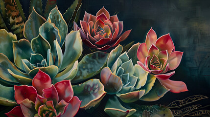 cactus flower , generative ai