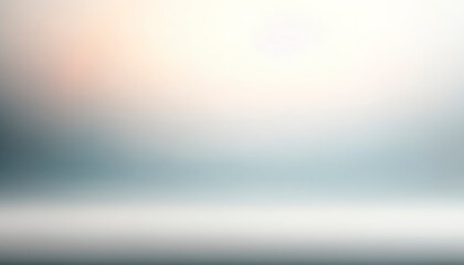 A blurred gradient background transitioning from white to blue, embodying a tranquil and creative concept. Generative AI