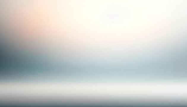 A blurred gradient background transitioning from white to blue, embodying a tranquil and creative concept. Generative AI