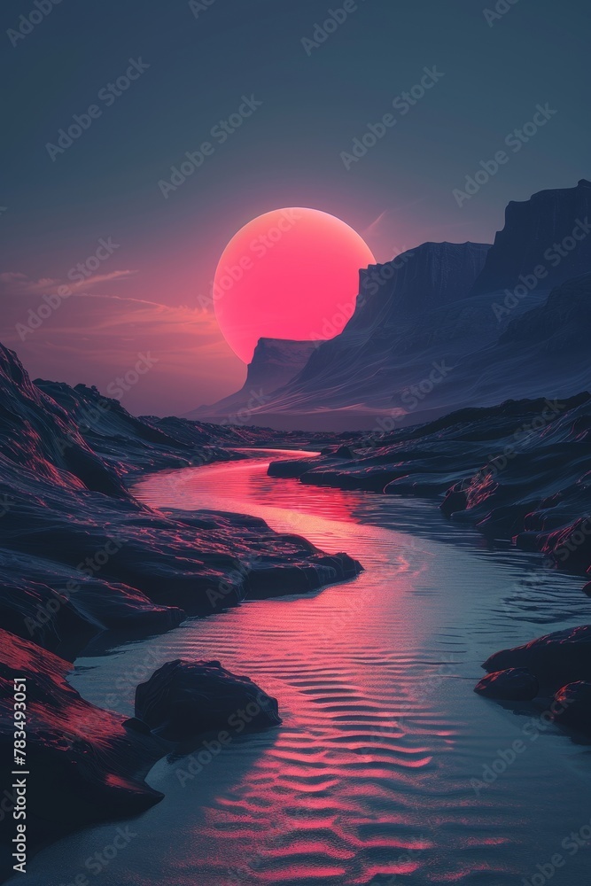 Poster gradient backgrounds with subtle textures