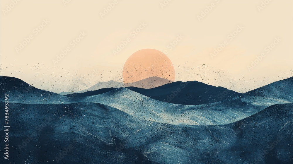 Poster gradient backgrounds with subtle textures