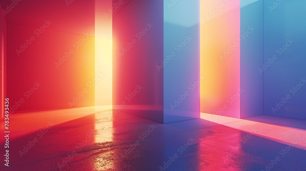 Poster gradient backgrounds with subtle textures