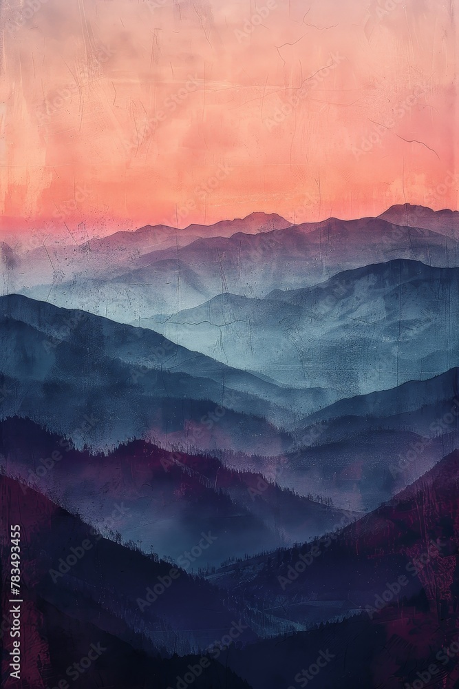 Poster gradient backgrounds with subtle textures
