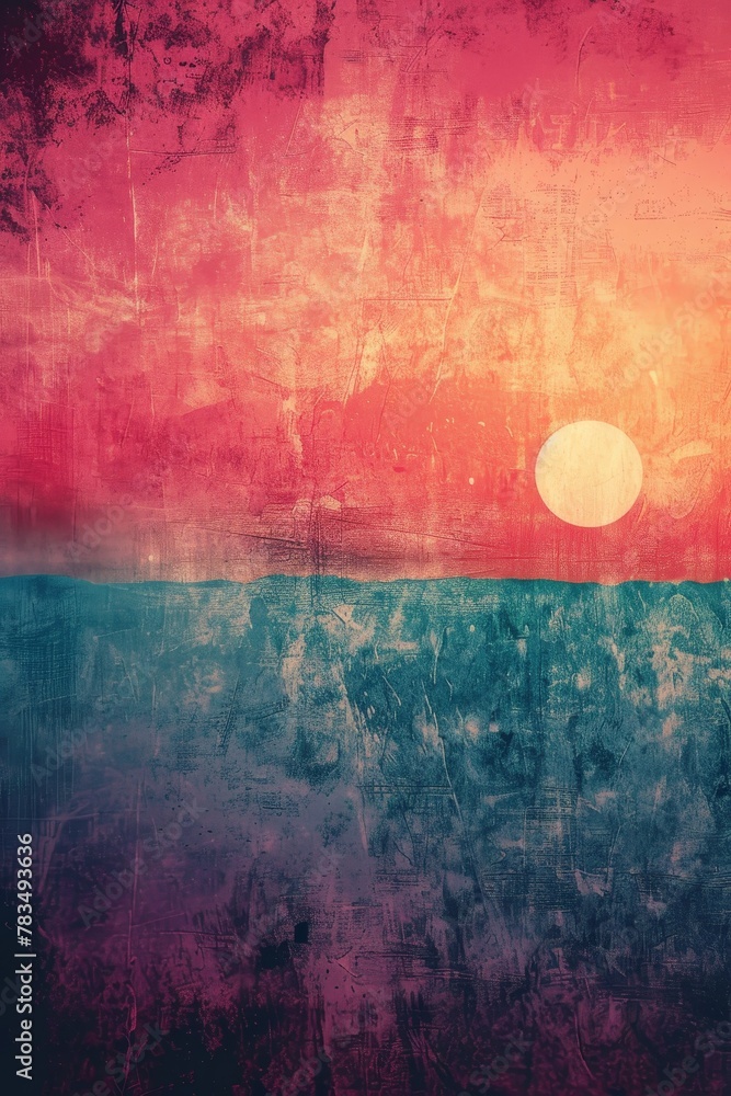 Poster gradient backgrounds with subtle textures