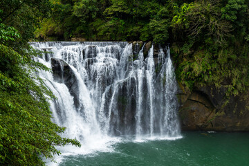 Fototapeta premium Beautiful Shifen Waterfall in Taiwan