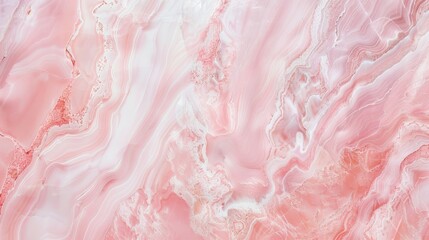 Feminine Pink Marble Texture with Subtle White Veins