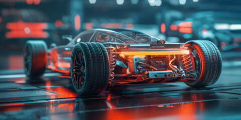 Cutting-edge realm of electric sports cars sleek designs, high-performance chassis, and next-gen battery packs