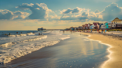 Basking in the Summer Glow: A Day in the Life on New Jersey Beaches