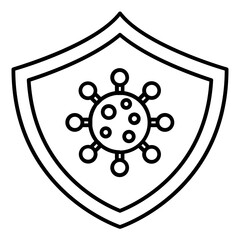 anti virus medical icon