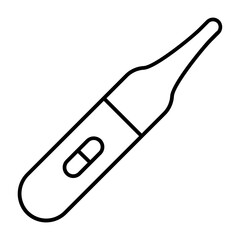 thermometer medical icon