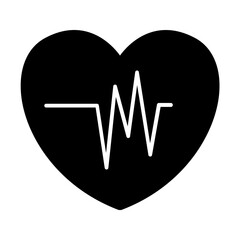 heart rate medical icon