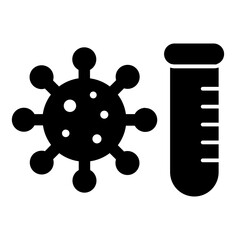 virus vaccine medical icon