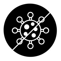 anti virus medical icon