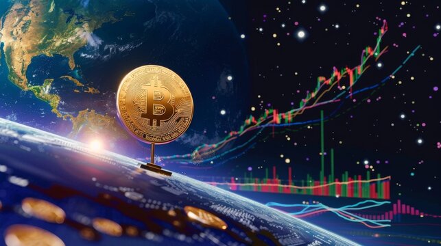 Bitcoin price soaring after the halving event - bitcoin investment
