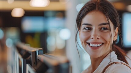 Train receptionists and front desk staff to greet clients with a smile, maintain eye contact, and use welcoming language to put clients at ease ,sharp focus