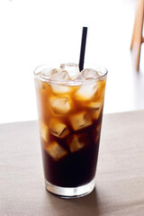 グラス, 氷, コーヒー, 飲み物, 冷えたコーヒー, アイスコーヒー, glass, ice, coffee, drinks, cold coffee, iced coffee