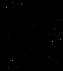 stars on black