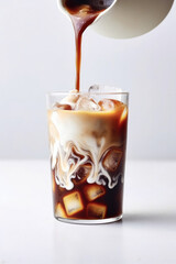 コップ, 飲み物, コーヒー, ミルク, カフェオレ, 朝, cup, drink, coffee, milk, cafe au lait, morning