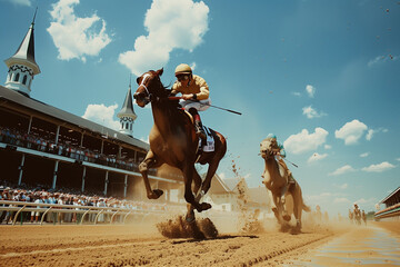 Kentucky Derby  - obrazy, fototapety, plakaty