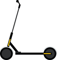 Electric scooter icon. Kick scooter, Eco
transport symbol. Isolated on white
background Vector illustration. modern
scooter icon, modern scooter vector icon
for web design isolated.